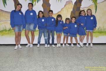 Lección escolar en el pregón de San Roque (Foto TF)